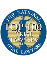 Top 100 Trial Lawyers Badge